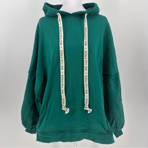 We The Free Tops - Free People We The Free Oversized Slouchy Hoodie XS NWT Cozy Sold Out Style